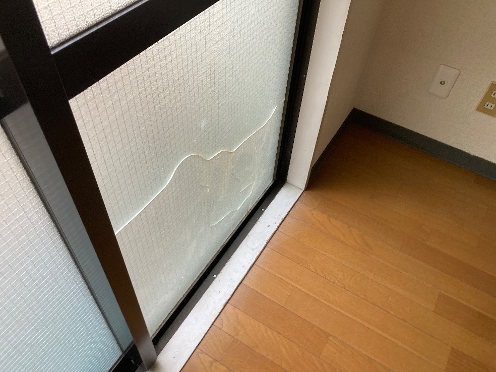 ガラスの熱割れ19ガラパゴス！