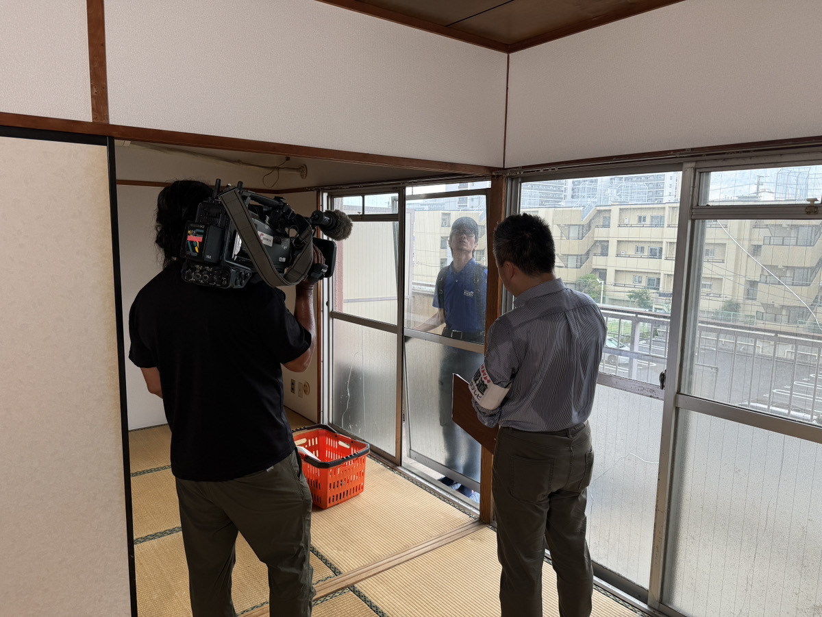 ガラス熱割れ取材02