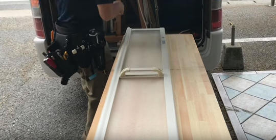 アクリル交換手順